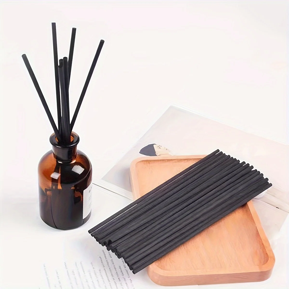 Home Fragrance Ideas - 10/50pcs Fiber Sticks Diffuser Aromatherapy Volatile