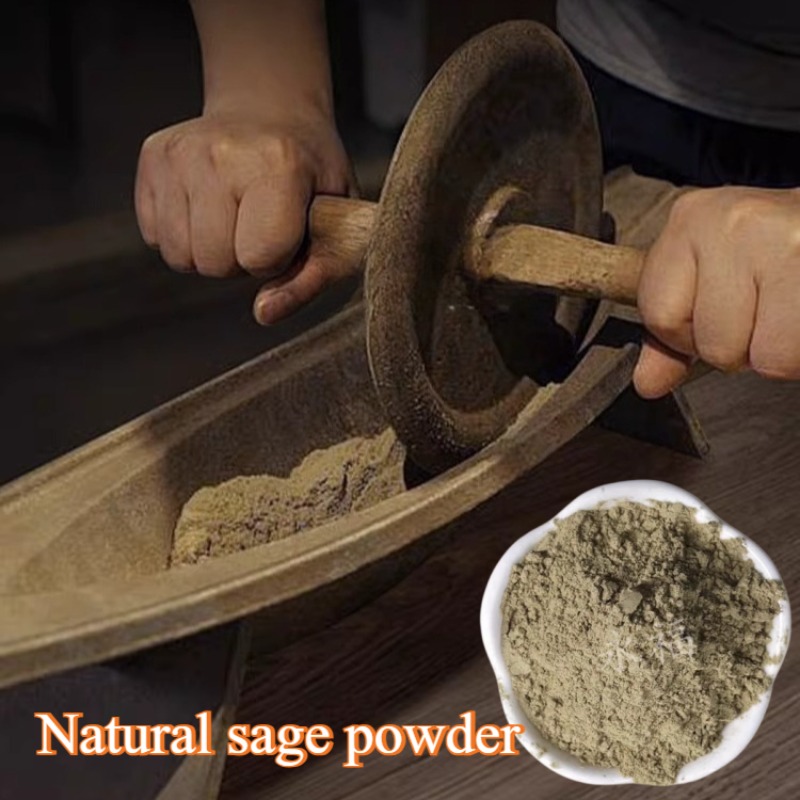 Home Fragrance Scented Candle - 500g Natural Sage Powder Handmade Stick
