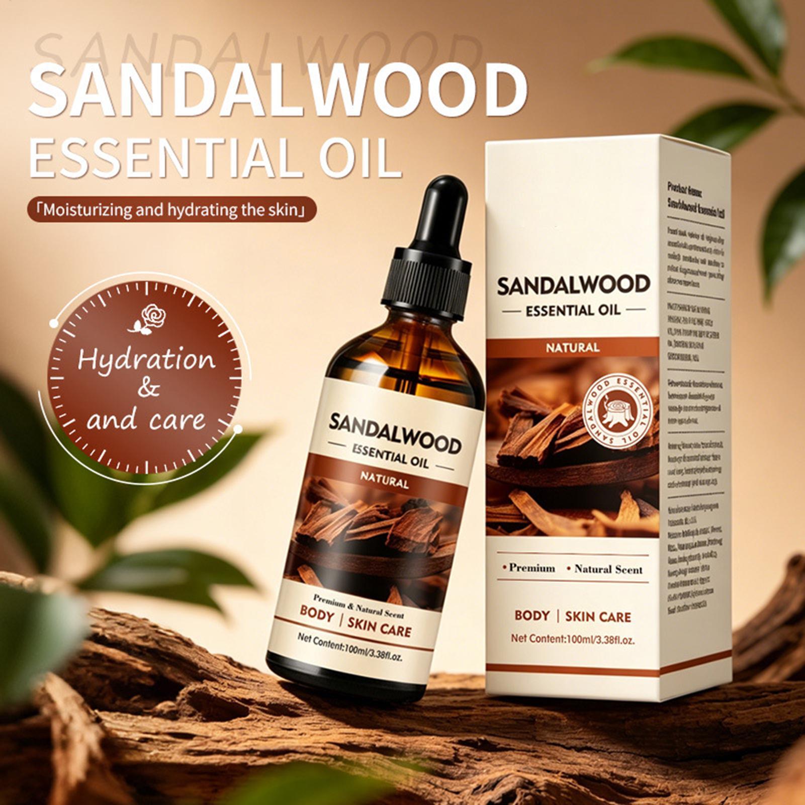 Home Fragrance Diffusers - Sandalwood Fragrance Oil 100ml Natural Aromatherapy
