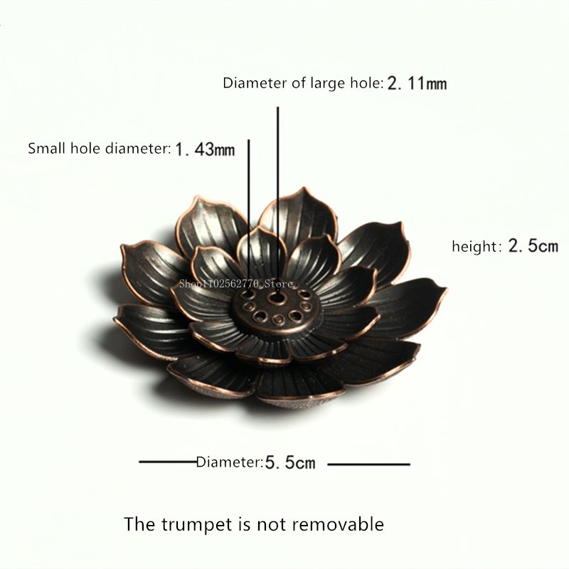 Alloy Line Incense Burner Lotu - đánh giá và giá Home Fragrance Use