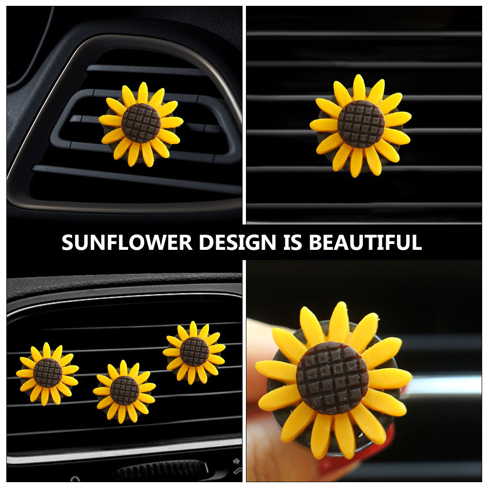 2Pcs Sunflower Car Aromatherap - đánh giá và giá Home Fragrance Potpourri