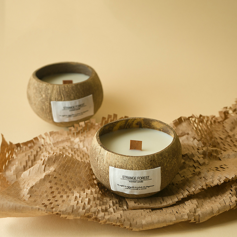 Coconut Shell Aromatherapy Can - đánh giá và giá Home Fragrance Scented Candle