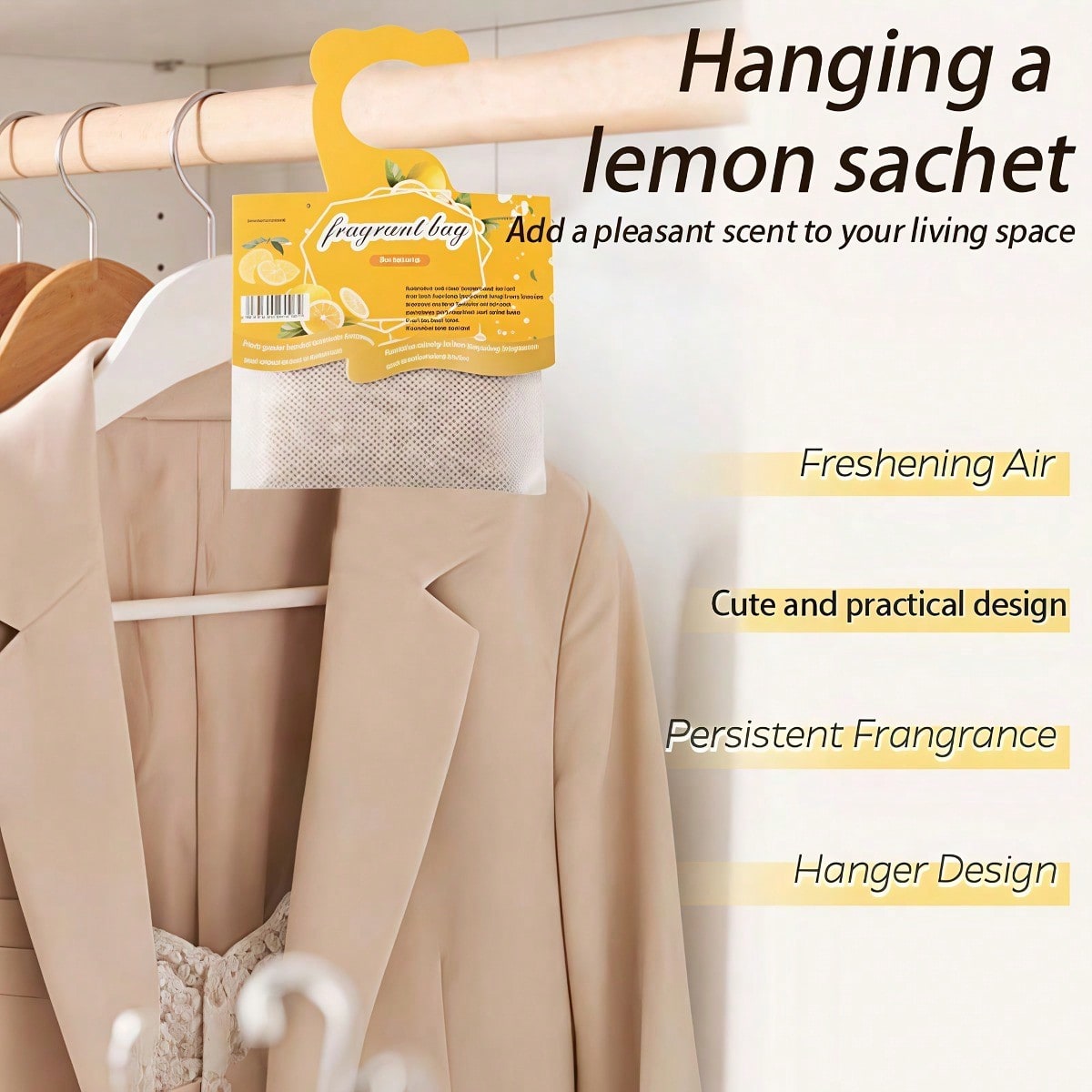 Hanging Lemon Scented Sachets, - đánh giá và giá Home Fragrance Ideas