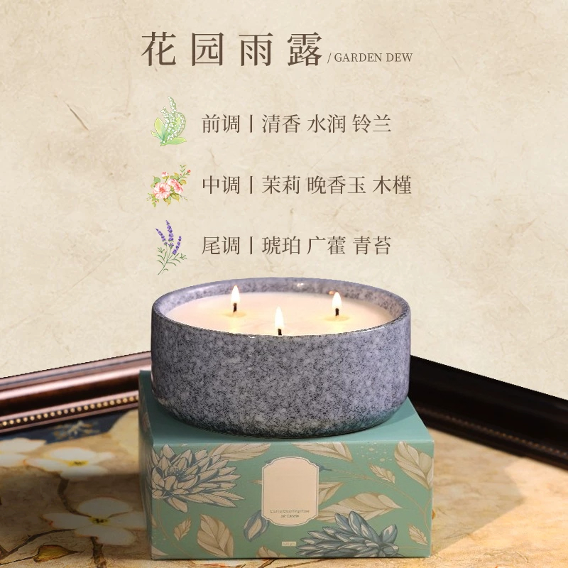 Large Ceramic Jar Scented Cand - đánh giá và giá Home Fragrance Scented Candle