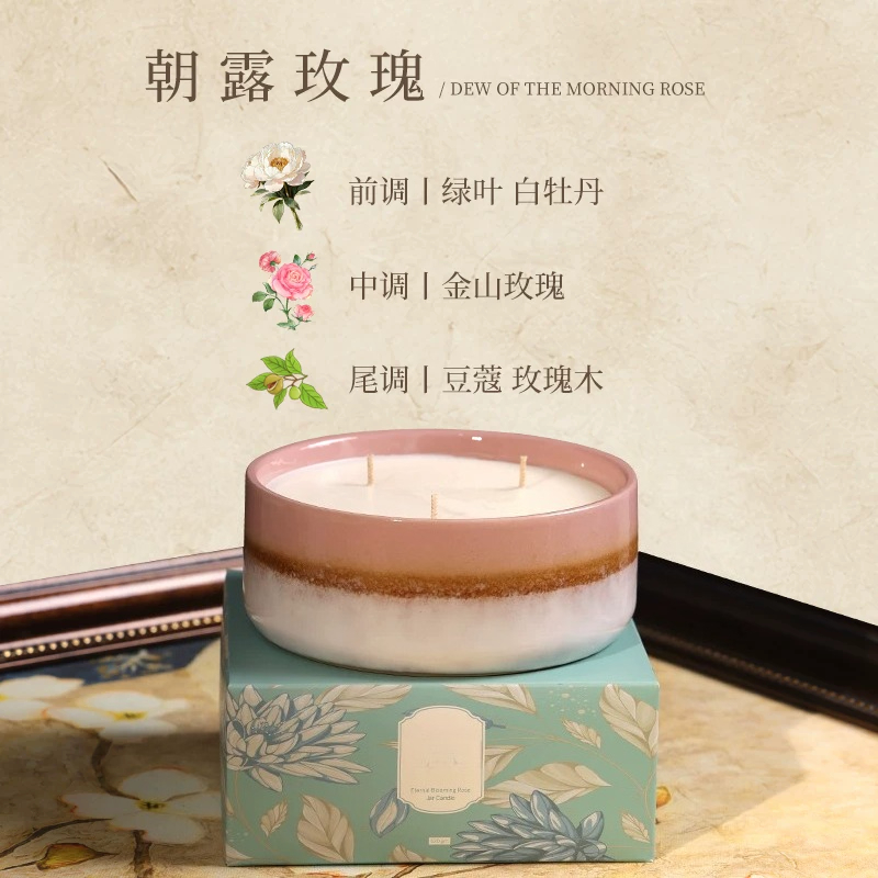 Large Ceramic Jar Scented Cand - đánh giá và giá Home Fragrance Scented Candle