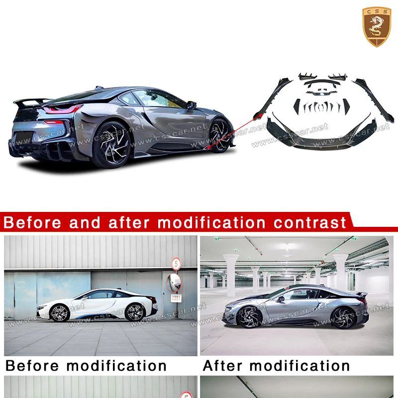 For BMW I8 Body Kit Upgrade EB - đánh giá và giá Car Vent Diffuser