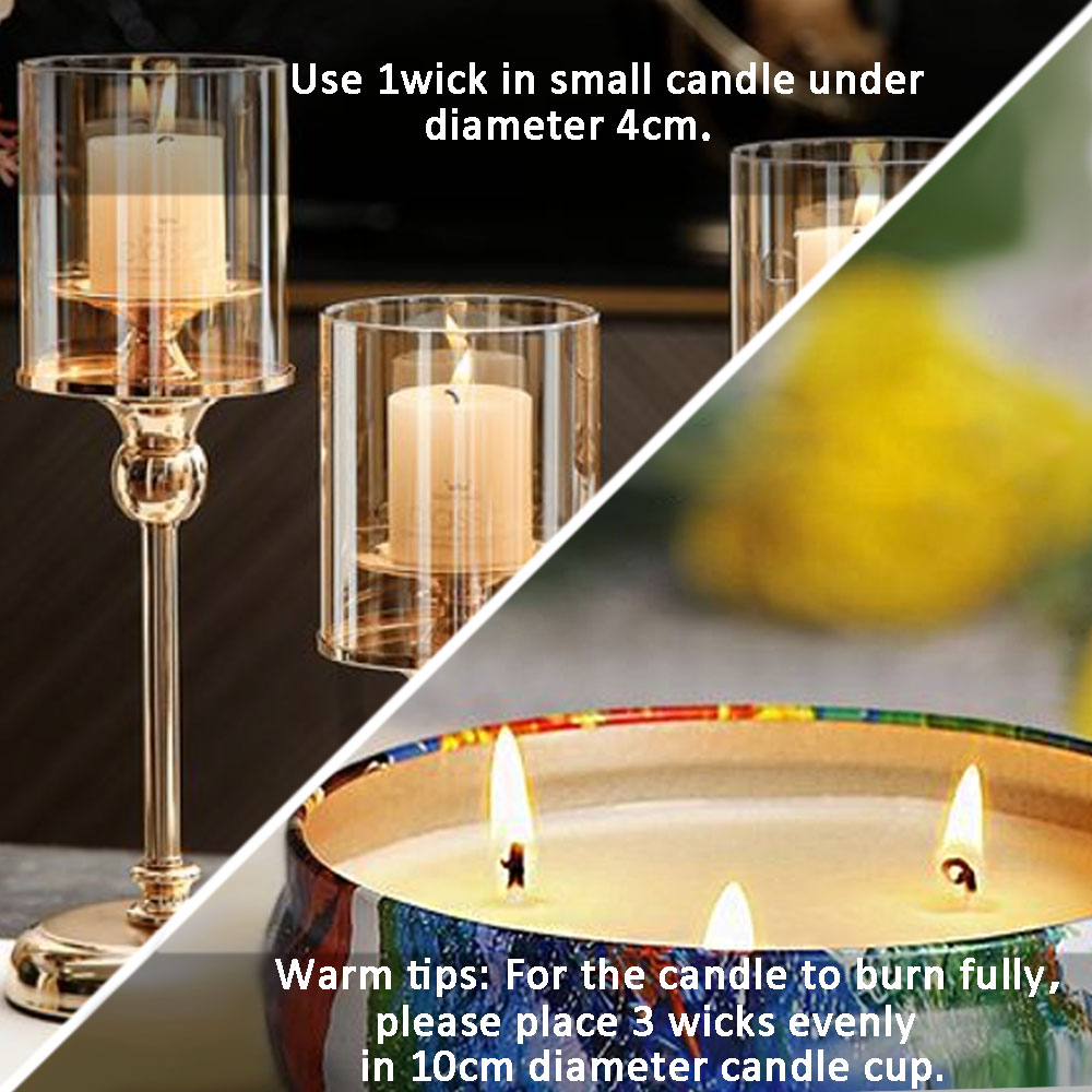 55pcs Flower Candle Wick Wood  - đánh giá và giá Home Fragrance Kit