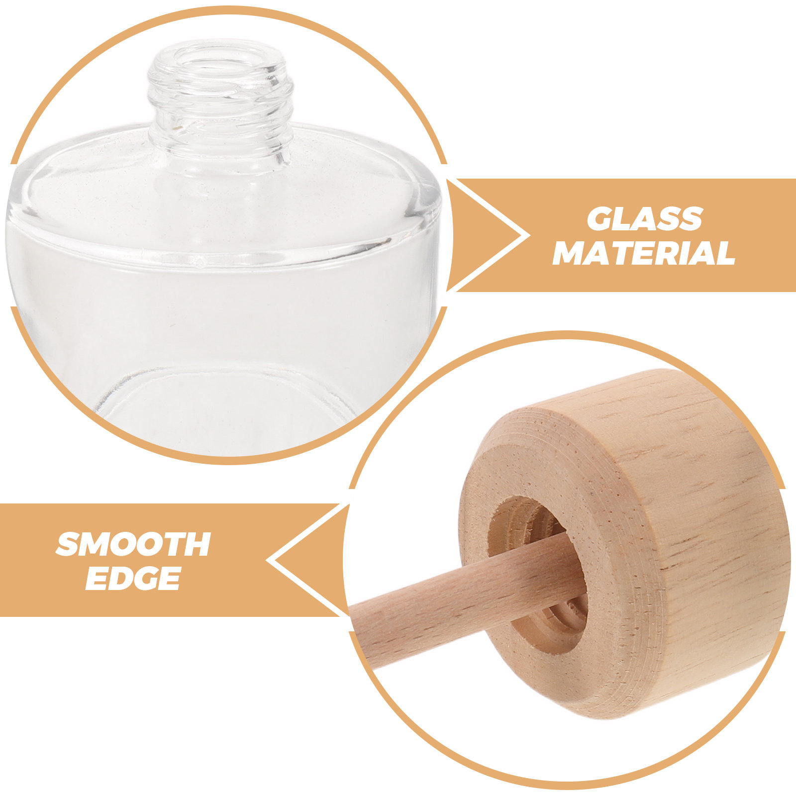 2Pcs Clear Glass Reed Diffuser - đánh giá và giá Home Fragrance Diffuser Refills