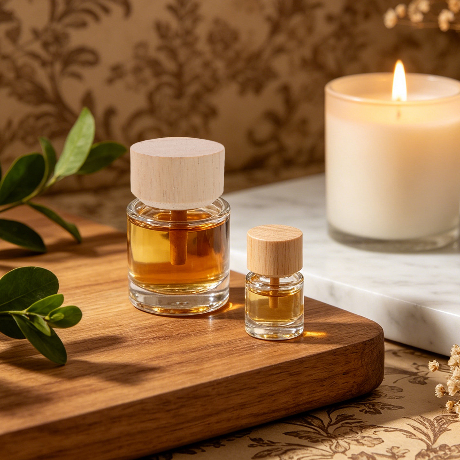 2Pcs Clear Glass Reed Diffuser - đánh giá và giá Home Fragrance Diffuser Refills