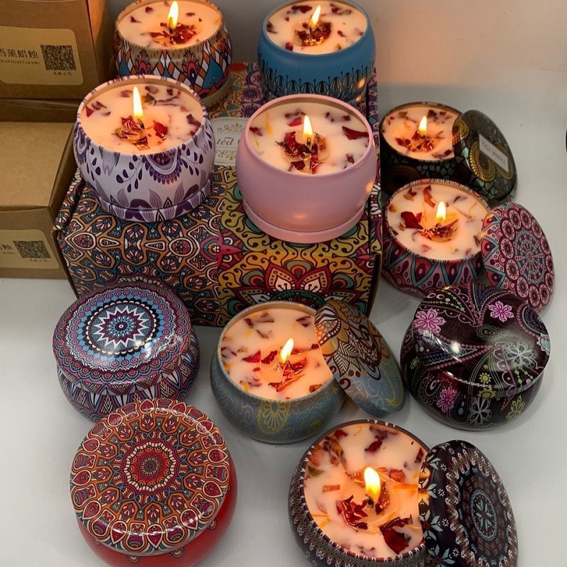 1/4PCS Vintage Scented Candles - đánh giá và giá Home Fragrance Scented Candle