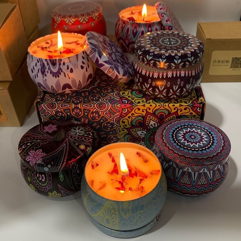 1/4PCS Vintage Scented Candles - đánh giá và giá Home Fragrance Scented Candle
