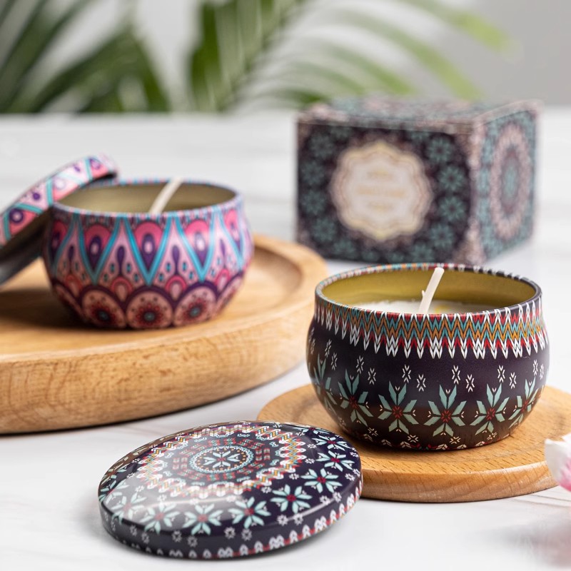 1/4PCS Vintage Scented Candles - đánh giá và giá Home Fragrance Scented Candle